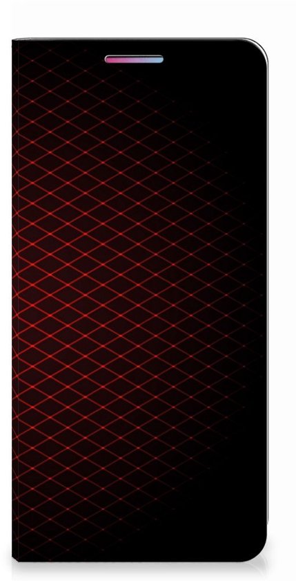 Coque Photo Téléphone Motorola Moto G60s Smart Cover Damier Rouge