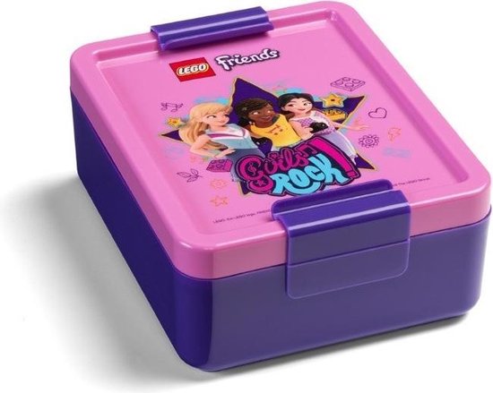Boîte à lunch Iconic Friends, violet – LEGO