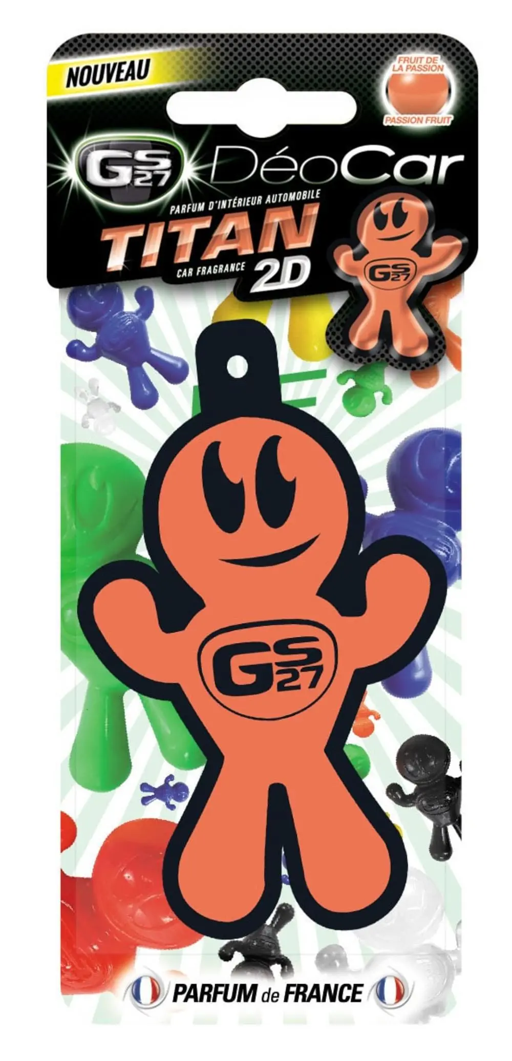 GS27 – 2D Deocar Titan (Plaquette Imprégnée) Fruit De La Passion – AC180089