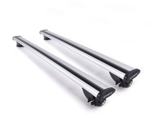 Barres de toit adaptées pour l&rsquo;Audi A5 Avant à partir de 2025 rail de toit fermé – Aluminium – Wingbar – 100 kg capacité de charge – Merk Farad