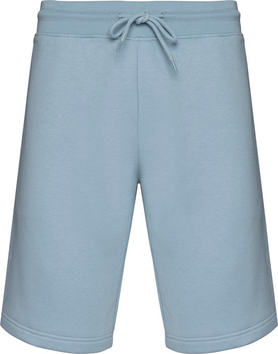 Bermuda homme bio en molleton Aquamarine – 3XL