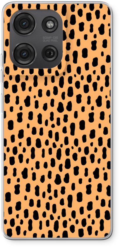 Étui Case Company® – Compatible avec Motorola Moto G86 – Panther – Coque souple – Protection intégrale et des bords de l&rsquo;écran