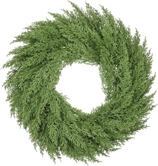 Couronne de Noël Little Grove Cyprès – PE – Ø60 cm