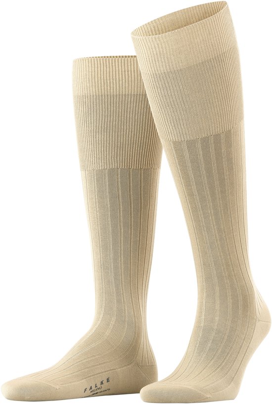 Chaussettes hautes homme FALKE Milano – beige (sable)
