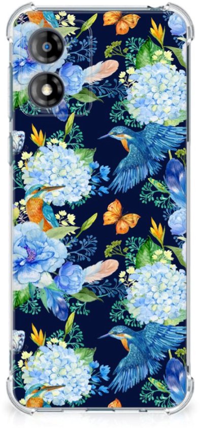 Coque Anti-choc adaptée au Motorola Moto E13 Kingfisher