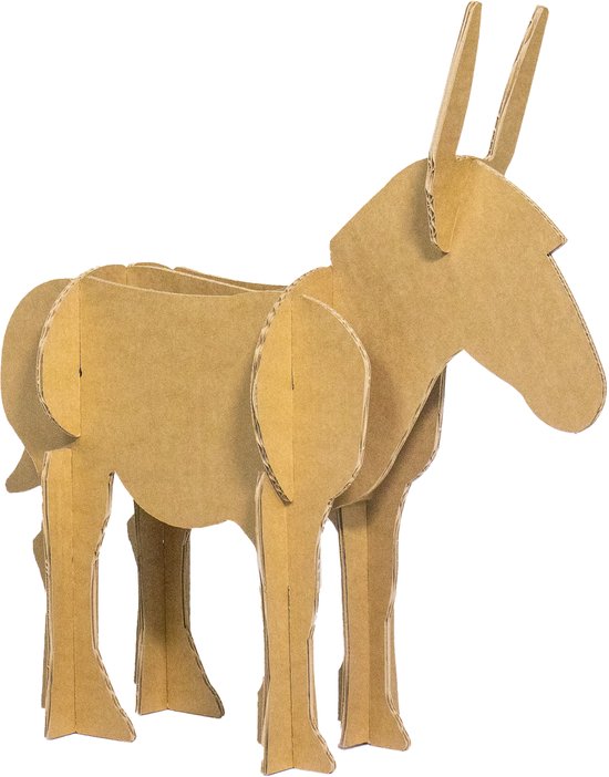 Chevalet en carton – 59 x 59 x 19 cm – Tente en carton