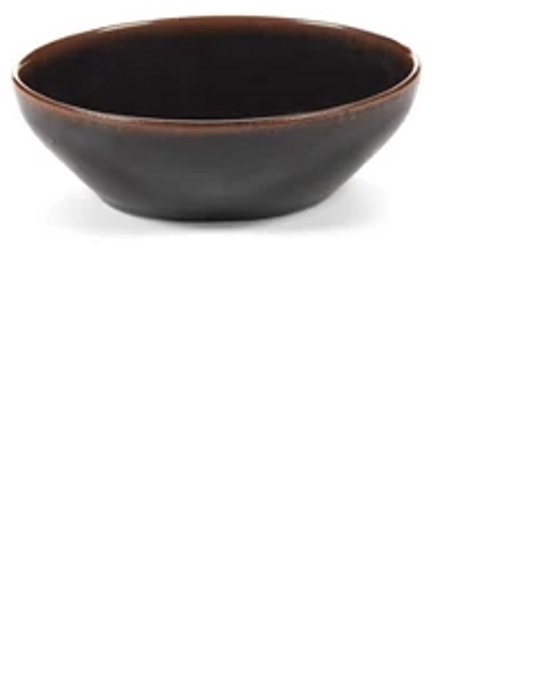 Bol Serax Uncharted Out of Lines 17,5×15,5cm H5,7cm noir marron