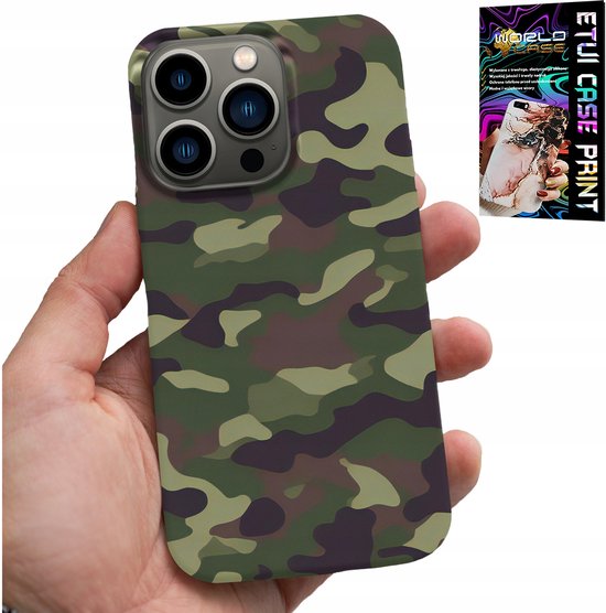 COQUE POUR IPHONE 15 PRO – CAMOUFLAGE, COULEURS MILITAIRES MILITARIAFAN CASE