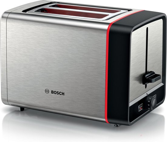 Bosch TAT6M420 MyMoment – Grille-pain – Compact – Acier inoxydable