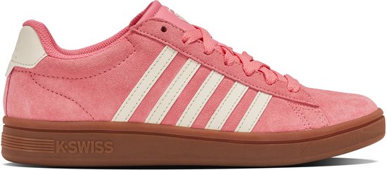 Chaussures de dames en cuir K-SWISS Court Tiebreak II SDE 99492-624-M Rose