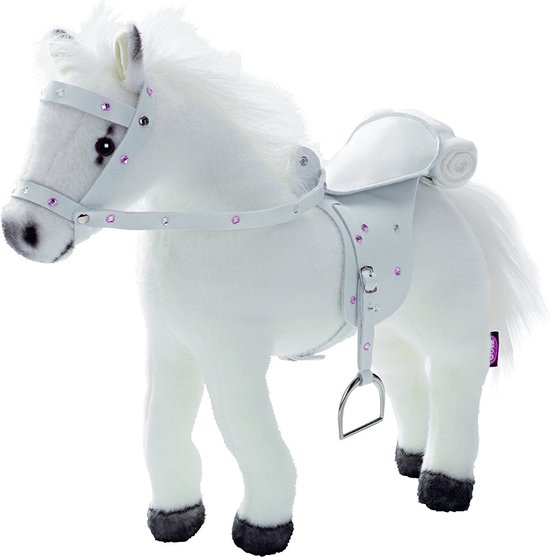 Cheval Götz avec son – Blanc