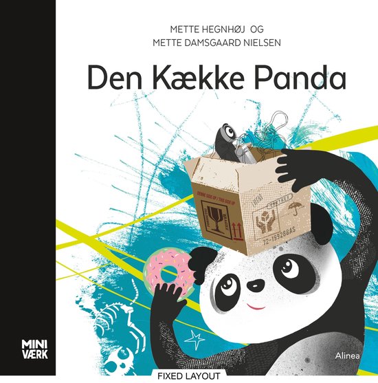 Den kække pandaEbook