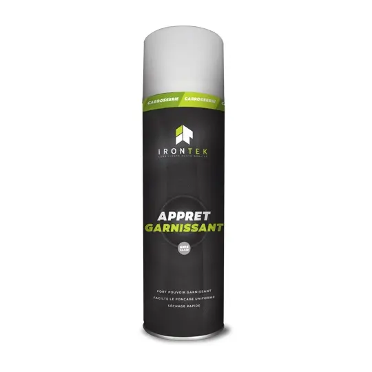 IRONTEK – Apprêt garnissant 500 ml – Gris clair – IT126