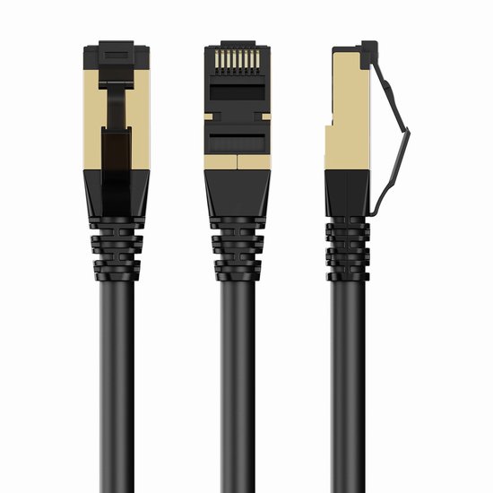 Cable reseau 0.25m. Gris