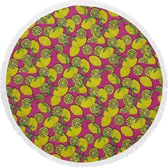 Covers & Co Lemons – Serviette de plage – 150 cm – Multi