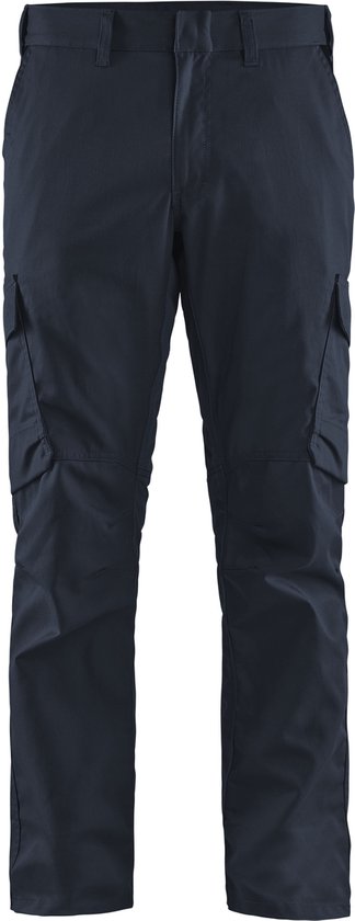 Blaklader Pantalon de travail industriel stretch 1444-1832 – Bleu marine foncé/ Zwart – C144