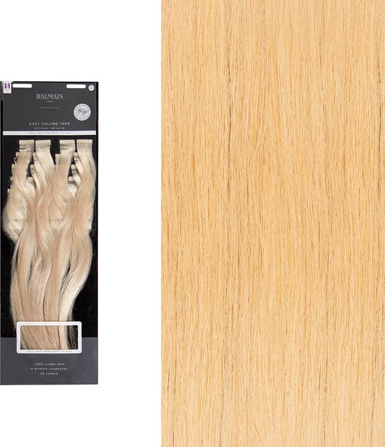 Balmain Hair Professional – Extensions adhésives cheveux naturels – L10 – Blond