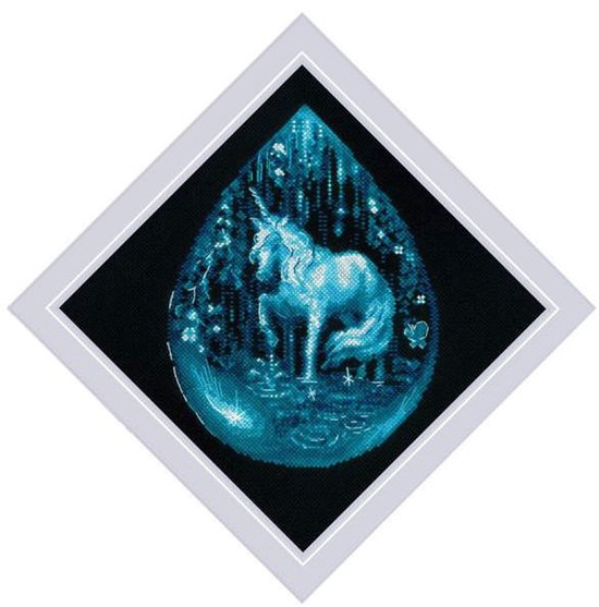 Broderie RIOLIS Unicorn Larme (paquet) 2161