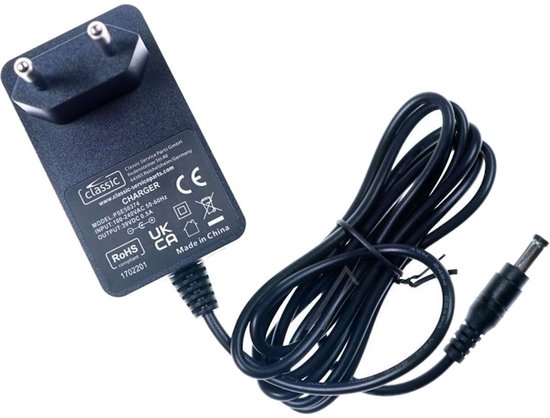 Chargeur Bosch Athlet Ultimate et Athlet Série 8 (alternative Plus.Parts® à 10004537)