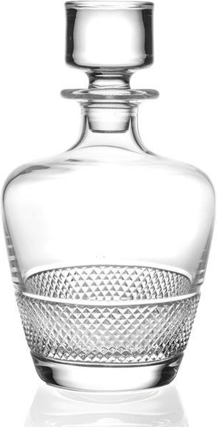 Carafe à whisky Rcr Fiesole 85 cl taillée à la main 4 DERNIÈRES PIÈCES