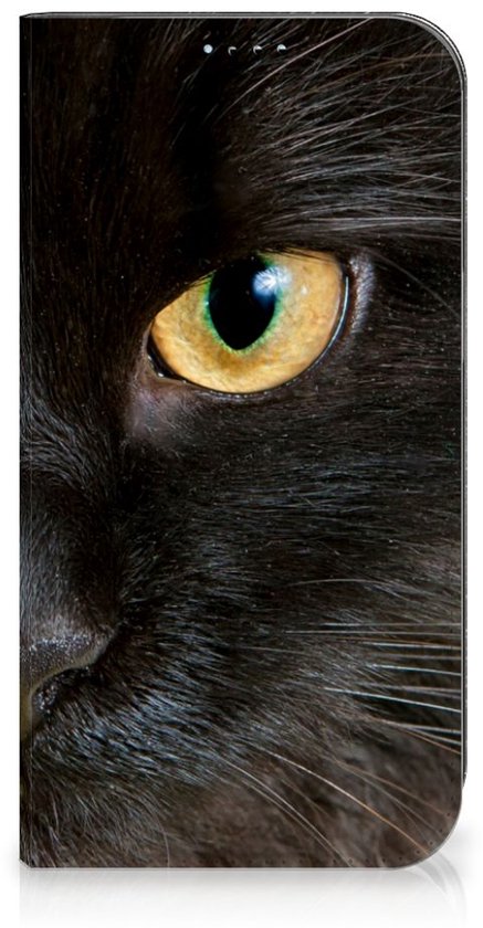 Coque de protection adaptée pour iPhone 15, coque de téléphone, chat noir