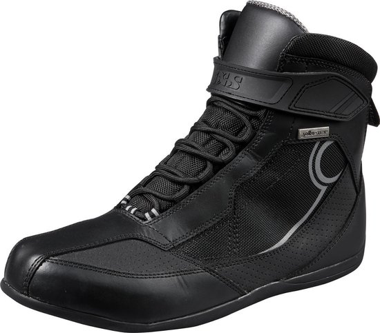 Bottes de moto Zwart IXS Lace-ST – Taille 43 – Botte