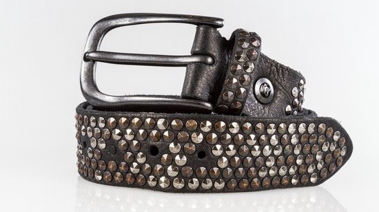 b.belt Cuir ceinture Zoe Black Leather Belt W90 Black noir