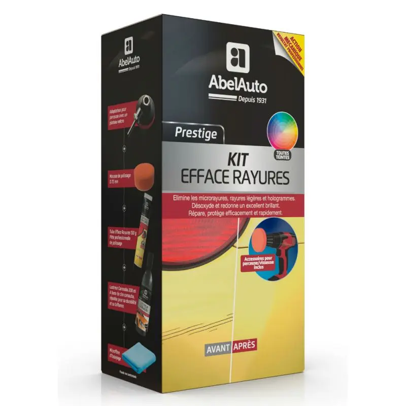 ABEL – Kit efface rayures mécanique – 000682