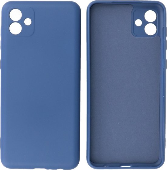 Coque de téléphone Fashion Backcover – Coque de couleur – Convient pour le Samsung Galaxy A04e – Marine