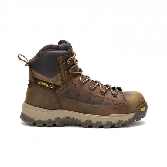 CAT SafetyFW Industrial , taille 40, adulte, marron