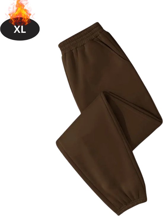 Bovista Pantalon d&rsquo;entraînement Femme – Pantalon de sport – Pantalon d&rsquo;entraînement long – Survêtement – Vêtements de sport – Café – XL
