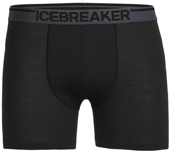 Boxershort Icebreaker Men Anatomica Boxers Noir-XL