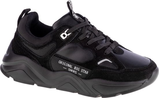 Chaussures Big Star GG274654, Femme, Zwart, Baskets pour femmes, Taille: 39 EU