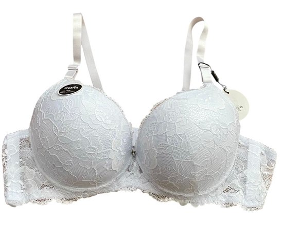 BH préformé avec armatures lisse lisse 75D blanc
