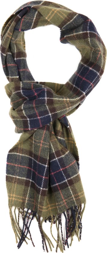 Barbour Écharpe Tartan Laine D&rsquo;agneau Classique –
