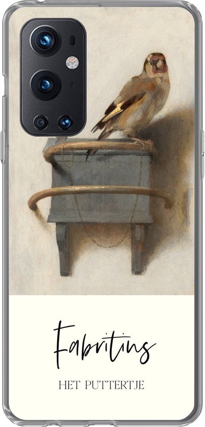 Coque OnePlus 9 Pro – Maîtres Anciens – Le Chardonneret – Fabritius – Coque de Téléphone en Siliconen