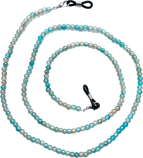 Eyezoo® – Chaine à Lunettes – Cordon à Lunettes – Cordon à Verre – Nuance Blue