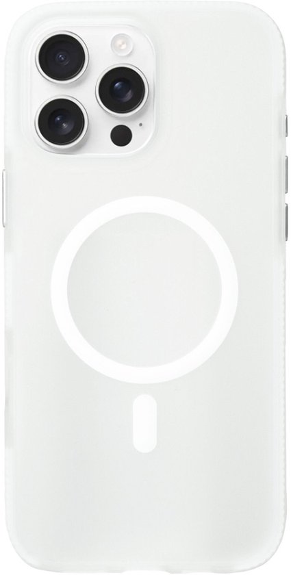 Coque MagSafe en silicone lisse Coverzs pour iPhone 13 Pro (transparente) – antichoc, MagSafe, protection premium, durable
