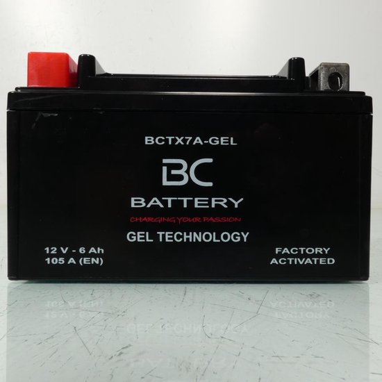 Batterie SLA BC Battery pour Scooter Kymco 125 People Euro2 2003 YTX7A / 12V 6Ah Neuf