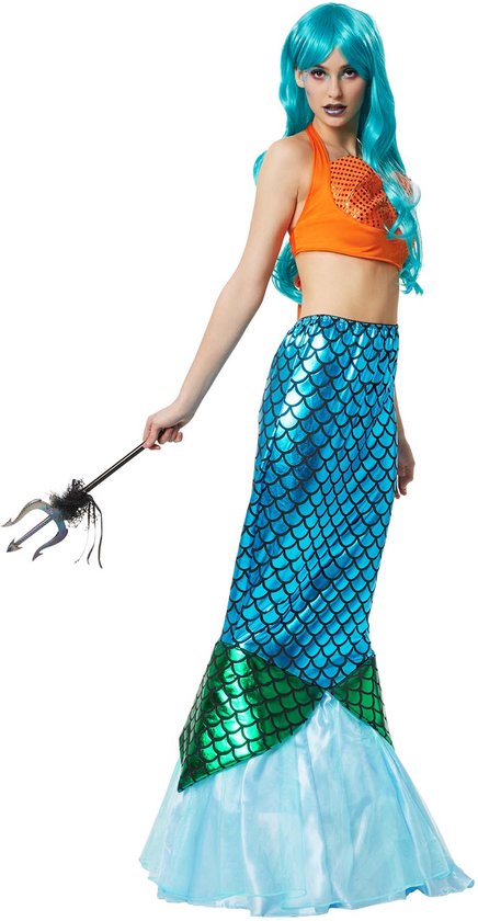 dressforfun – reine des vagues – L/XL – Vêtements de déguisement carnaval – Halloween – Se déguiser – Vêtements de fête – Vêtements de carnaval – Fête – Vêtements de soirée