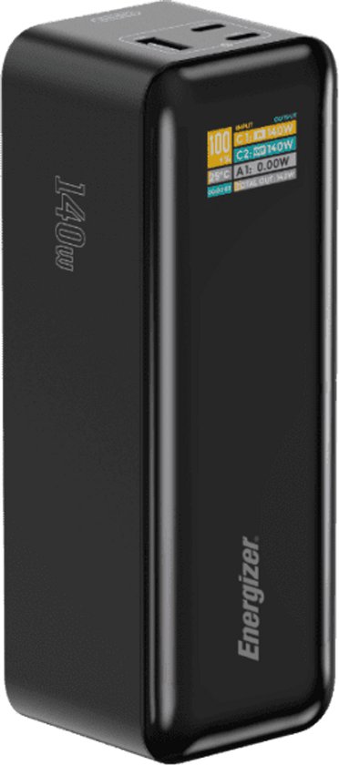 Batterie externe Energizer XP27000PD 27 000 mAh pour ordinateur portable, noire