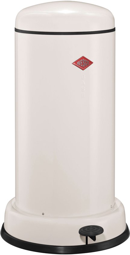 Baseboy – Poubelle à pédale – 20 litres – Wesco – Tapis de Sable – mécanisme à pédale