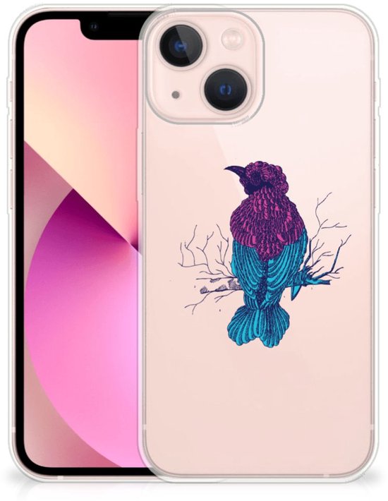Coque arrière Coque en Siliconen Coque iPhone 13 mini avec nom Merel