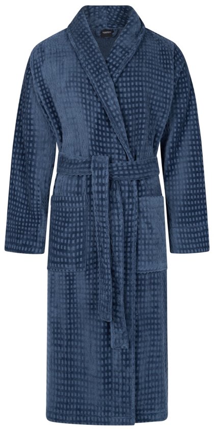 Badjas Linolux en denim platine, Denim M