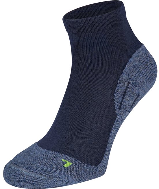 Boru – Walking Experience XP – Chaussettes de randonnée Quarter – Bambou – Anti-ampoules – Unisexe – 46-47 – Marine – 2343
